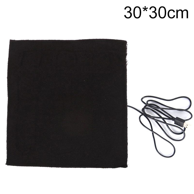 Crepe Pan Carbon - แผ่นอุ่นคาร์บอนไฟเบอร์1ชิ้น30x3ขนาดใหญ่0ซม./15x20ซม. USB แผ่นอุ่นแบบพกพาสำหรับฤดูหนาว