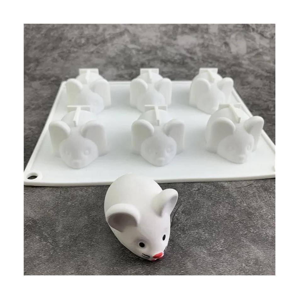 1 ชิ้นน่ารักรูปร่างแผ่นแม่พิมพ - Bunny Cake Mold บทวิจารณ์และราคา