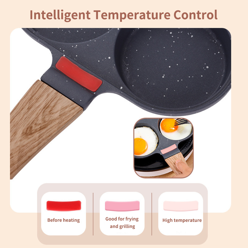 กระทะทอดไข่ 4 ช่องแบบไม่ติดกระ - Egg Waffle Pan บทวิจารณ์และราคา