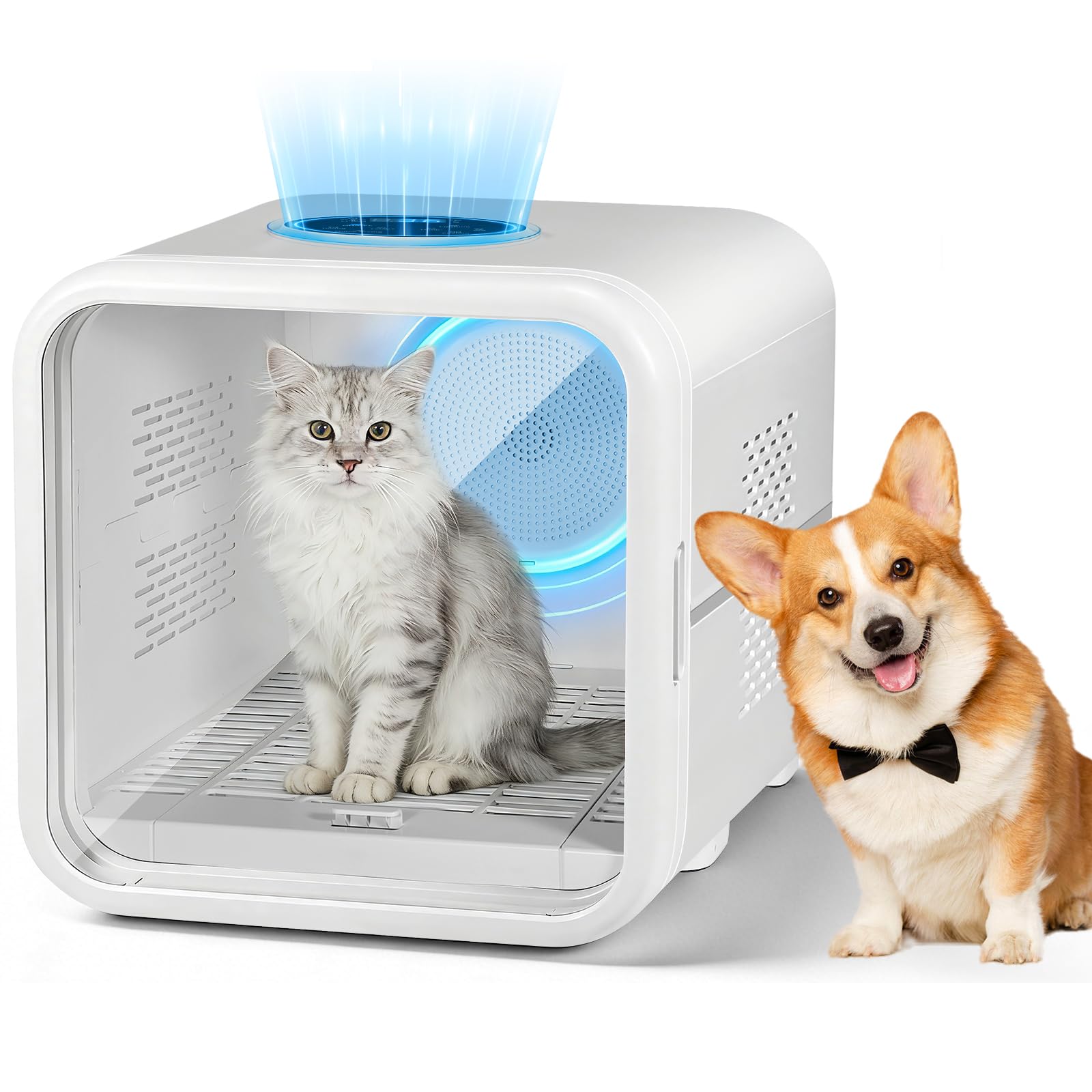 กล่องเป่าผมสัตว์เลี้ยงอัตโนมัต - Hot Dog Press บทวิจารณ์และราคา