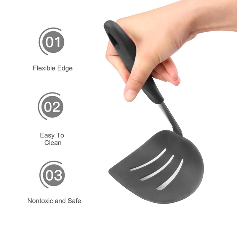 ไม้พายซิลิโคนแบบยืดหยุ่น Turne - Okonomiyaki Spatula บทวิจารณ์และราคา