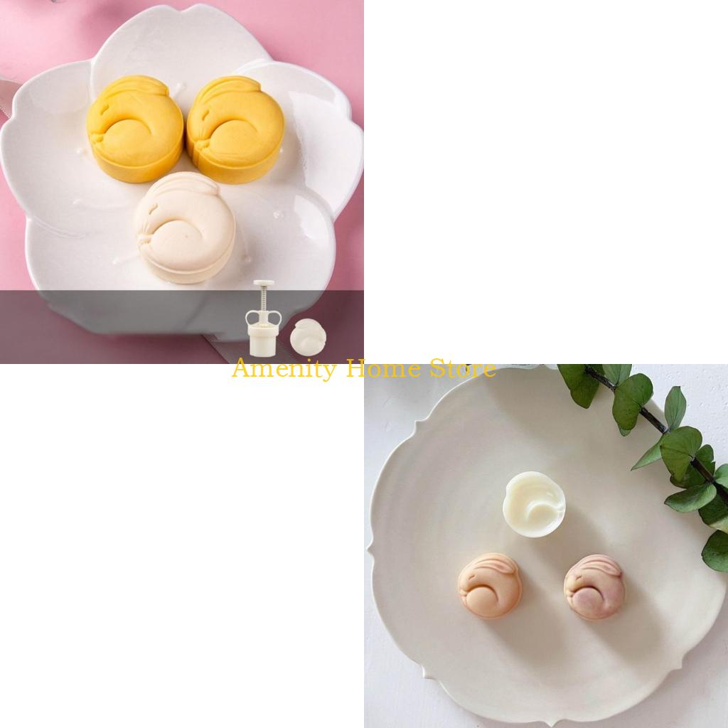 F26C Mooncake แม่พิมพ์เทศกาลกล - Bunny Cake Mold บทวิจารณ์และราคา