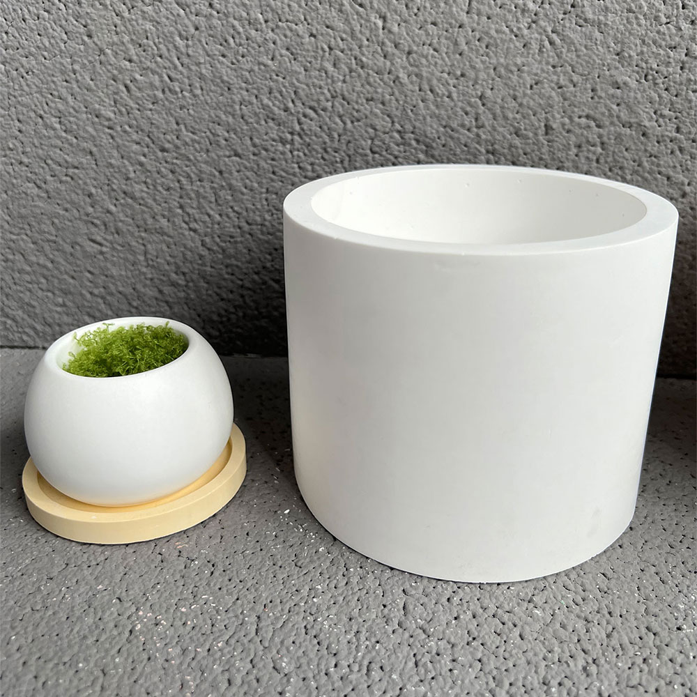 แม่พิมพ์ซิลิโคนคอนกรีตทรงกลมทร - Potsticker Mold บทวิจารณ์และราคา