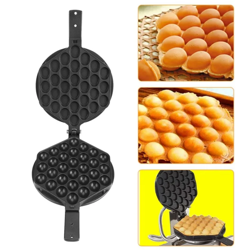 QQ เครื่องทําพัฟไข่บ้าน LPG แก - Egg Waffle Pan บทวิจารณ์และราคา