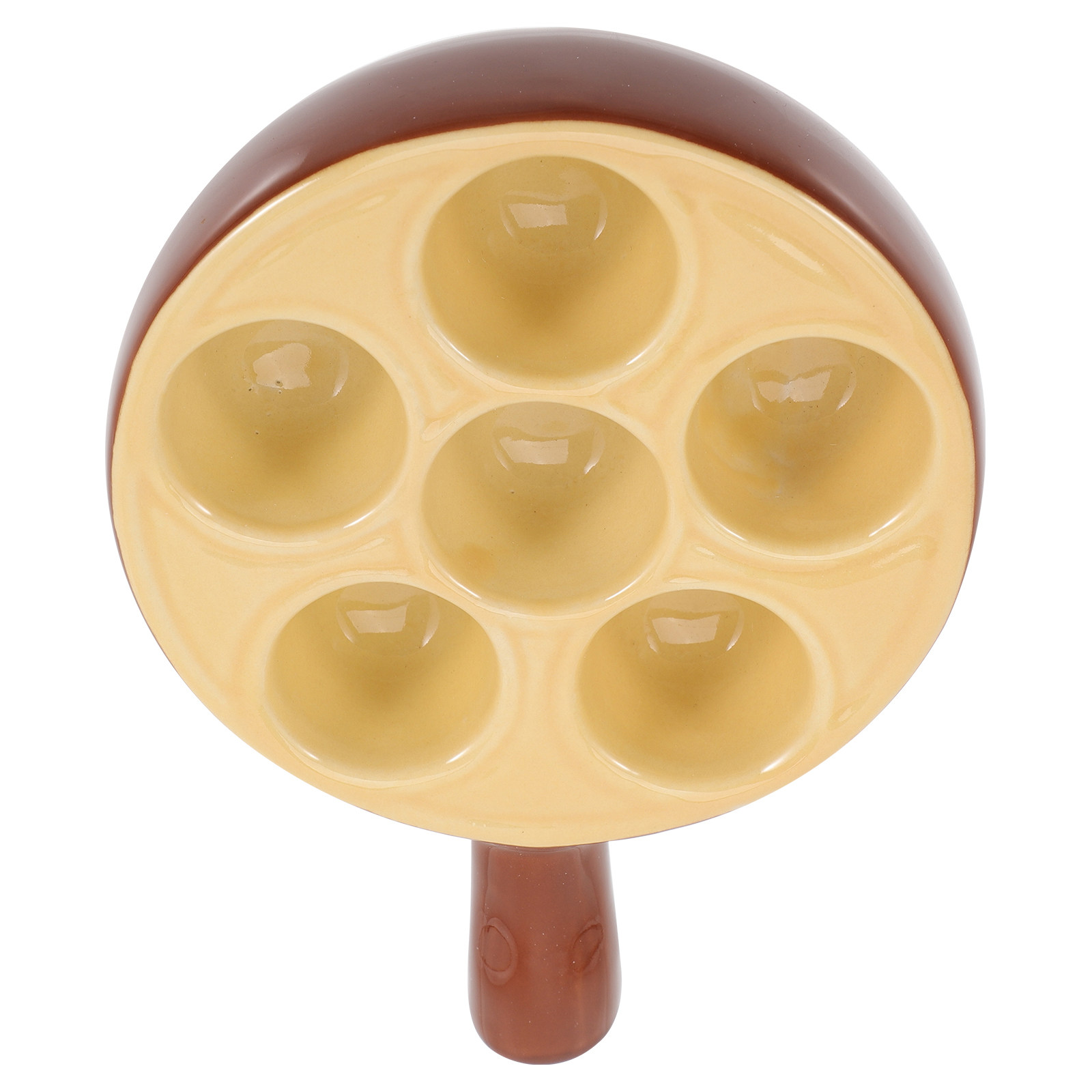 จานเซรามิกสำหรับเสิร์ฟหอยทาก 1 - Takoyaki Grill Plate บทวิจารณ์และราคา